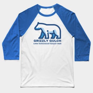 Grizzly Gulch Little Cottonwood Canyon Grizzly Bear Baseball T-Shirt